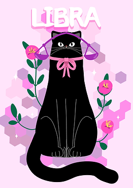 Libra – The Zodiac Black Cat Series