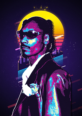Snoop Dogg Retro Art
