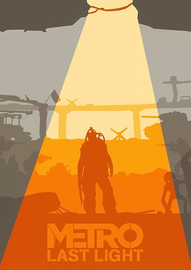Metro Last Light Game Poster