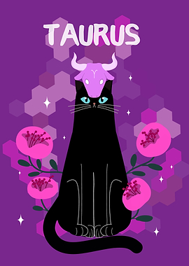 Taurus – The Zodiac Black Cat Series