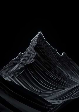 Monochrome Mountain Flow