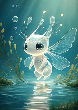 Cute Underwater Fairy Creature