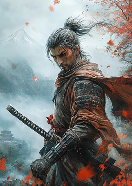Sekiro Warrior in Misty Gaming