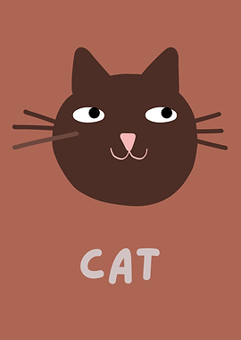 Cartoon Cat Illustration