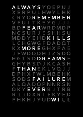 Inspirational Text Art: Always Will