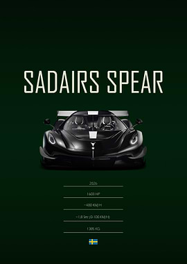 2026 Koenigsegg Sadairs Spear
