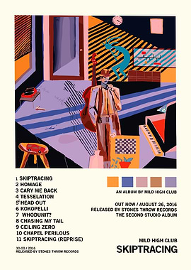 Mild High Club - Skiptracing Album Art