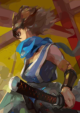 Samurai Warrior Digital Art