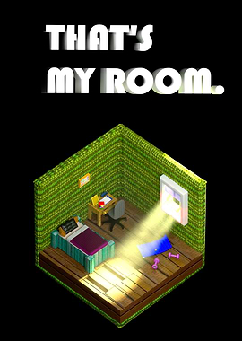 Cozy Isometric Room 3D