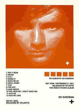 Ed Sheeran Album Cover Art