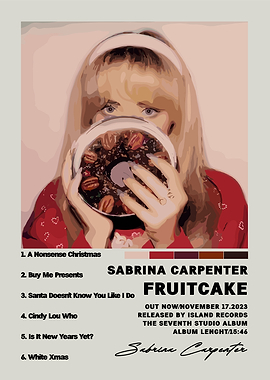 Sabrina Carpenter - Fruitcake Album Cover