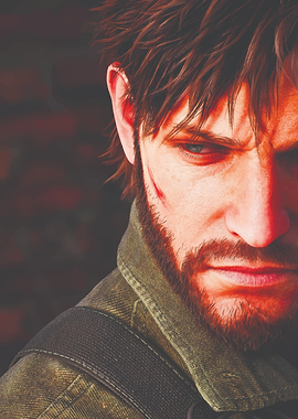 Serious Man Portrait