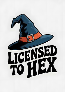 Licensed to Hex Witch Hat