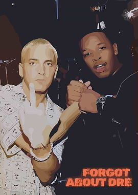 Eminem and Dr. Dre Portrait