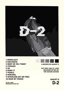 August D - D-2 Album Cover