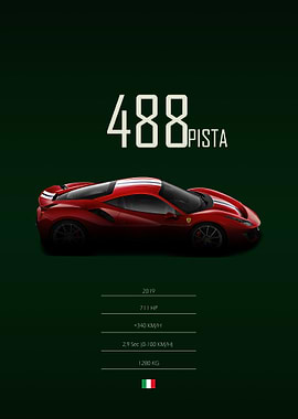 2019 Ferrari 488 Pista