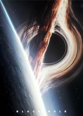 Interstellar Movie black hole