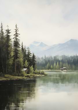 Serene Lakeside Cabin