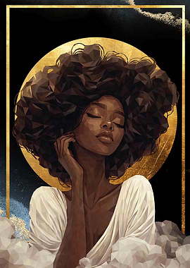 Abstract Portrait of a Woman