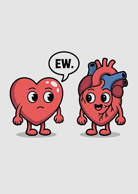 Funny Heart Anatomy