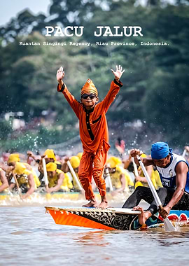 Pacu Jalur Boat Race, Indonesia