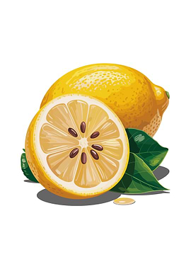 ellow Lemon Slice