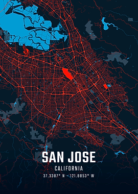 San Jose City Map