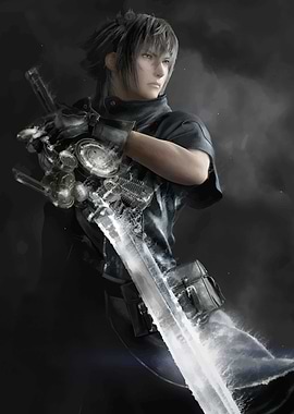 Noctis Lucis Caelum with Sword