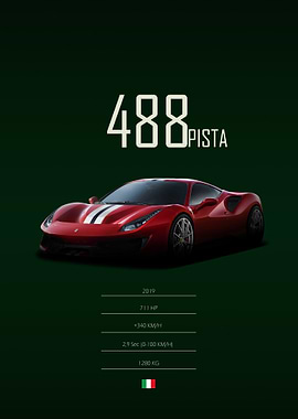 2019 Ferrari 488 Pista