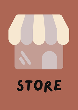 Store Icon Illustration