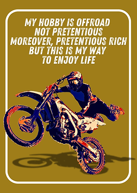 Offroad Hobby Enjoy Life Poster