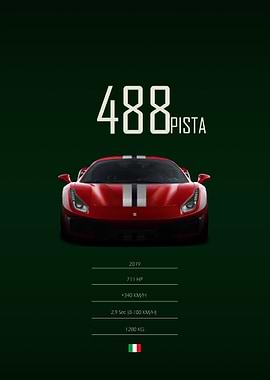 2019 Ferrari 488 Pista