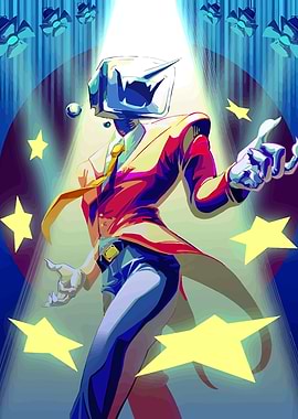 TV Head Character in Spotlight