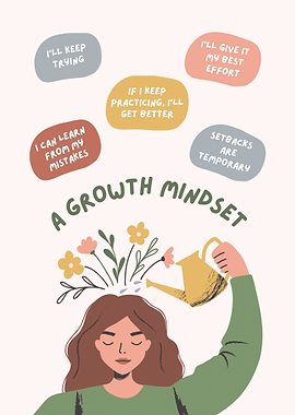 Growth Mindset Illustration