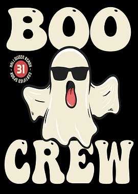 Boo Crew Halloween Ghost