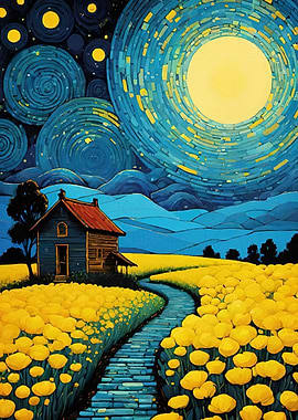 Field House Swirling Sky