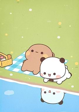 Cute Cartoon Picnic Water