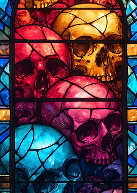 Creepy Stained Glass