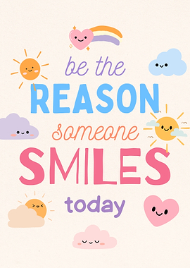 Inspirational Quote with Cute Graphics