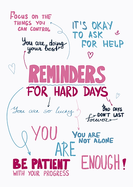Reminders for Hard Days