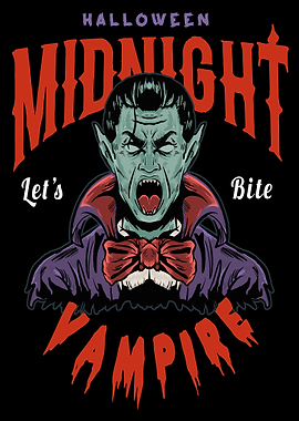 Halloween Midnight Vampire