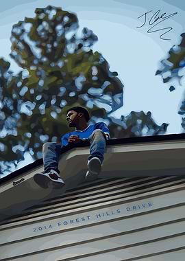 J. Cole 2014 Forest Hills Drive
