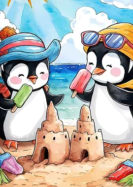 Penguins ice cream