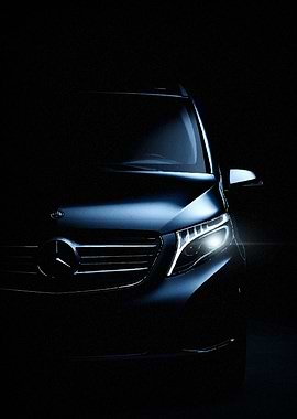 Mercedes-Benz Van in Dark Blue