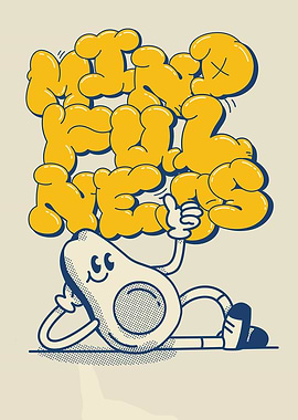 Mind Full News Cartoon Avocado