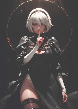 2B Nier Automata Shush