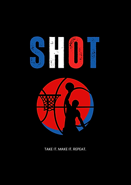 Basketball Shot Graphic