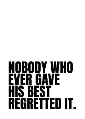 Motivational Quote: Give Your Best