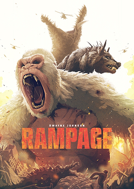Rampage Movie Poster