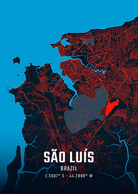 São Luís City Map